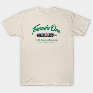 F1 Retro Car Graphic T-Shirt